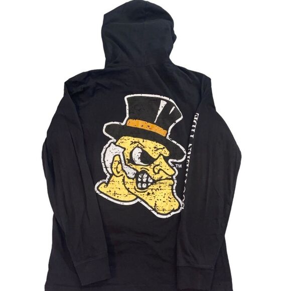 Southern Tide Wake Forrest Long Sleeve Hoodie Sweatshirt Light Men’s Medium - Picture 2 of 4